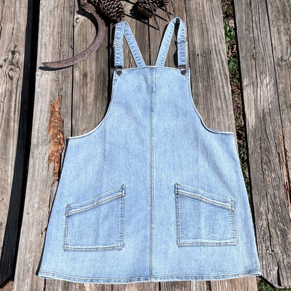 SO Light Blue Denim Mini Dress